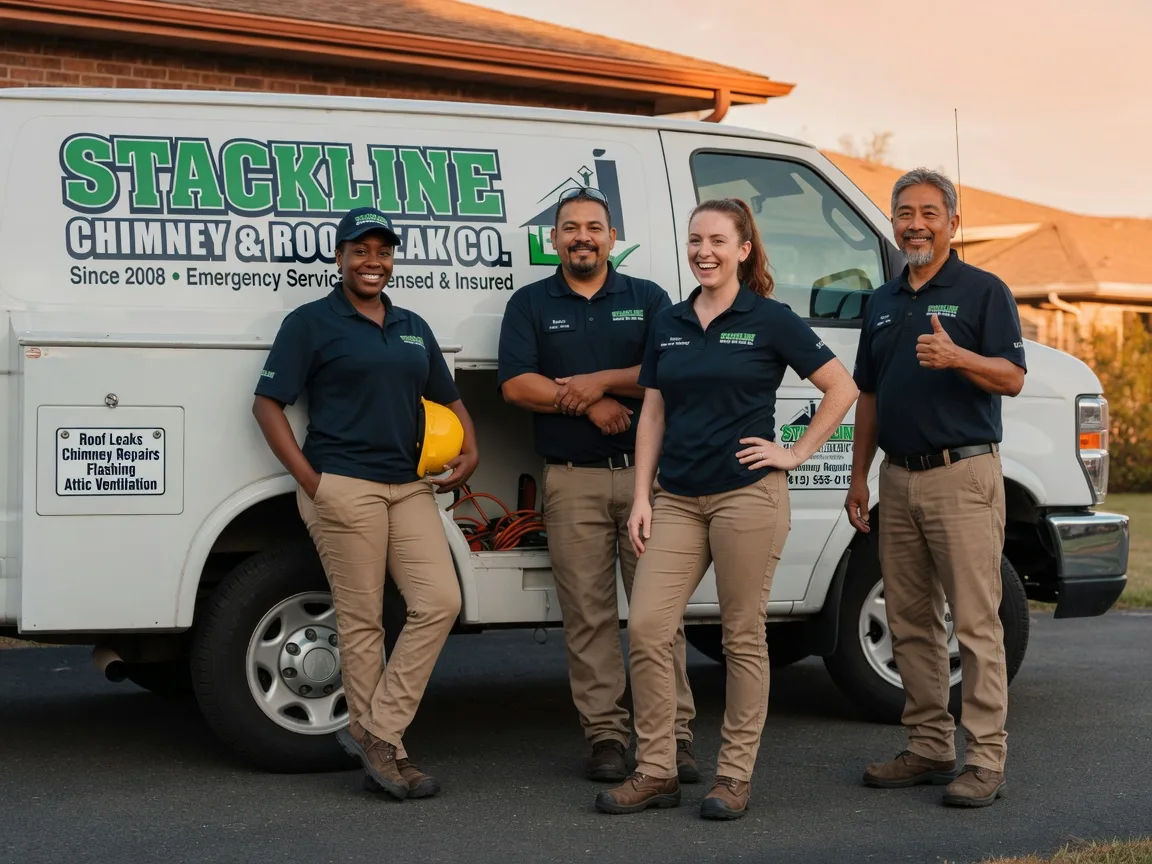 Chimney flashing repair company in Stonington, CT